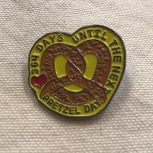 The Office Pretzel Day Enamel Pin